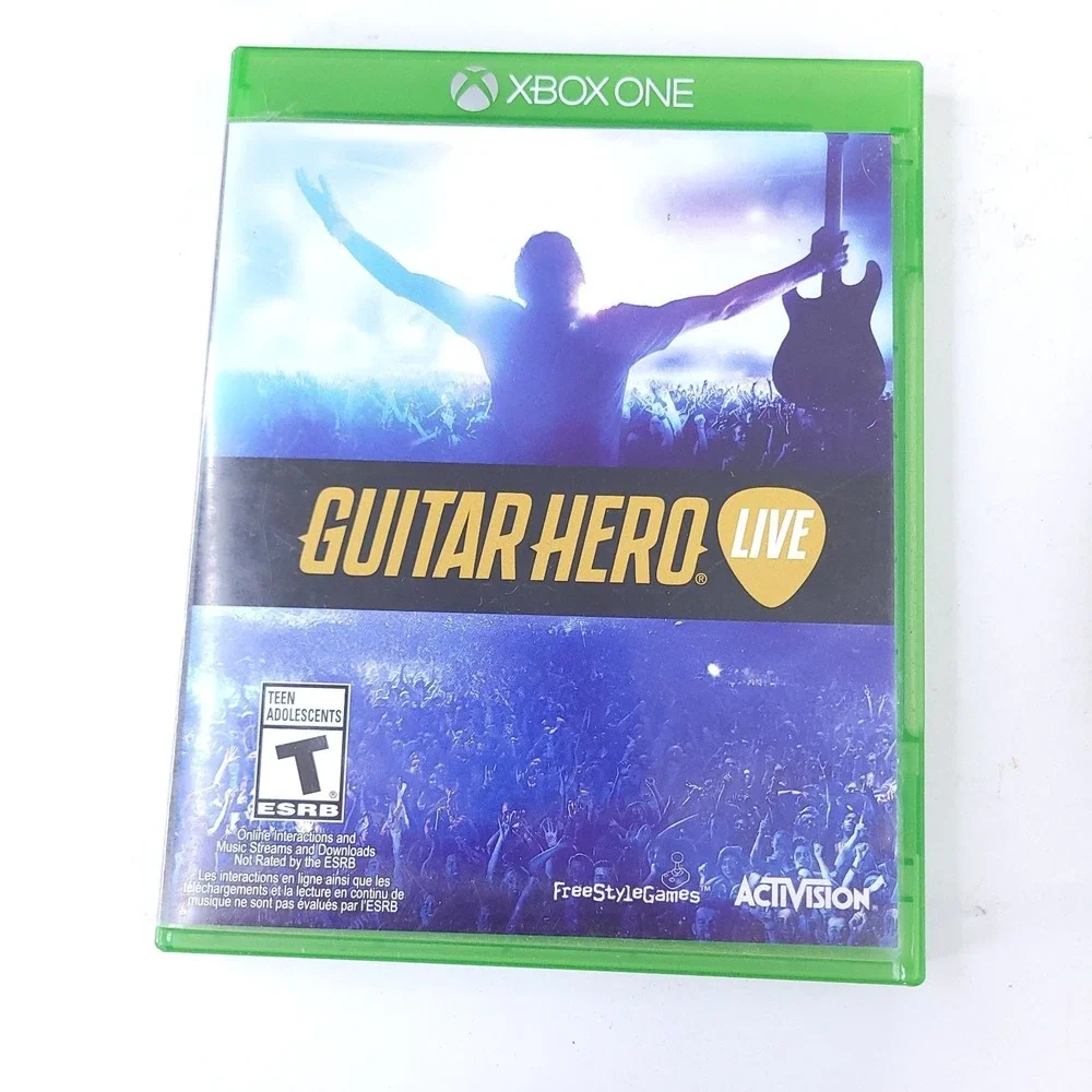 Xbox One Guitar Hero Live Supreme Party Edition - 2 Guitars plus Game No Dongles